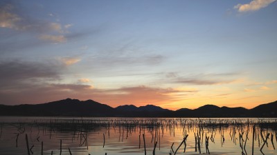 주남일몰