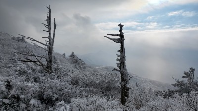 덕유산 설경