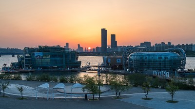 한강 일몰